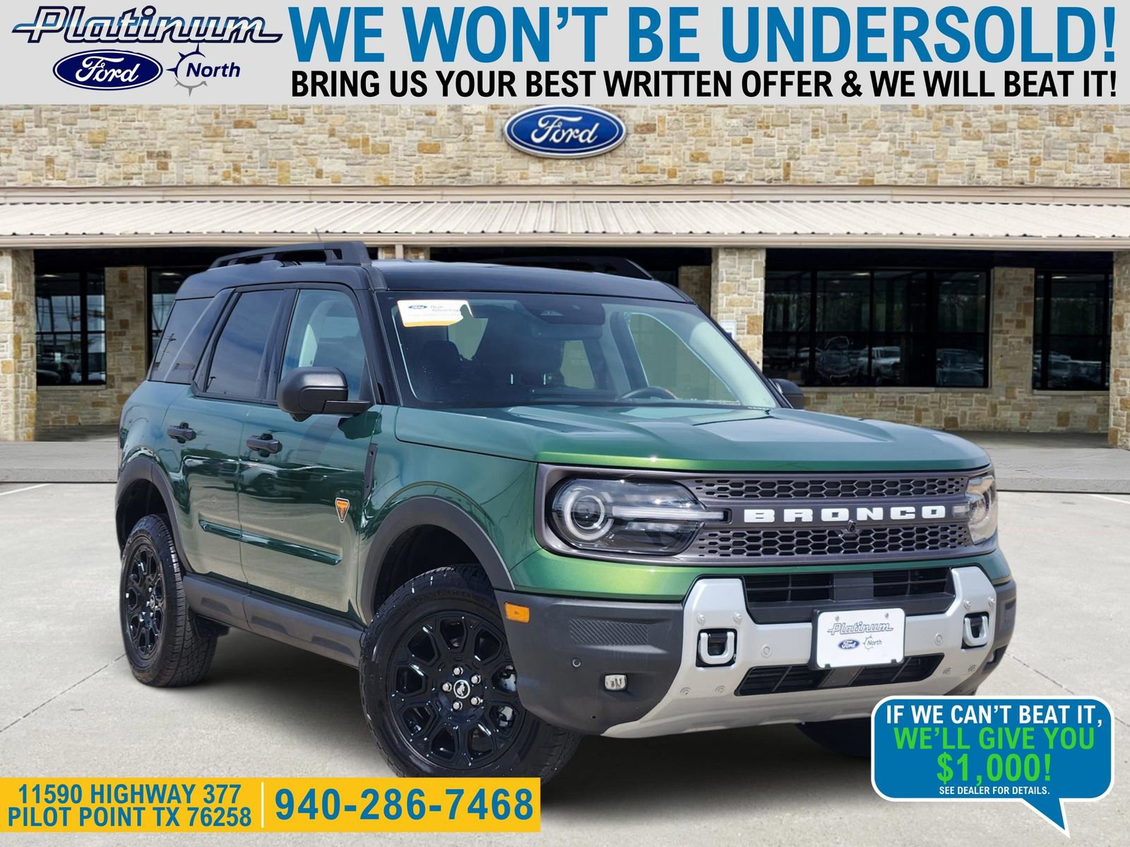 Used 2025 Ford Bronco Sport Badlands image 1