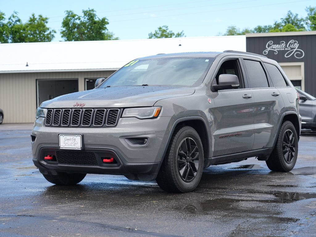 Used 2021 Jeep Grand Cherokee Trailhawk w/ Trailhawk Luxury Group AWD/4WD image 7