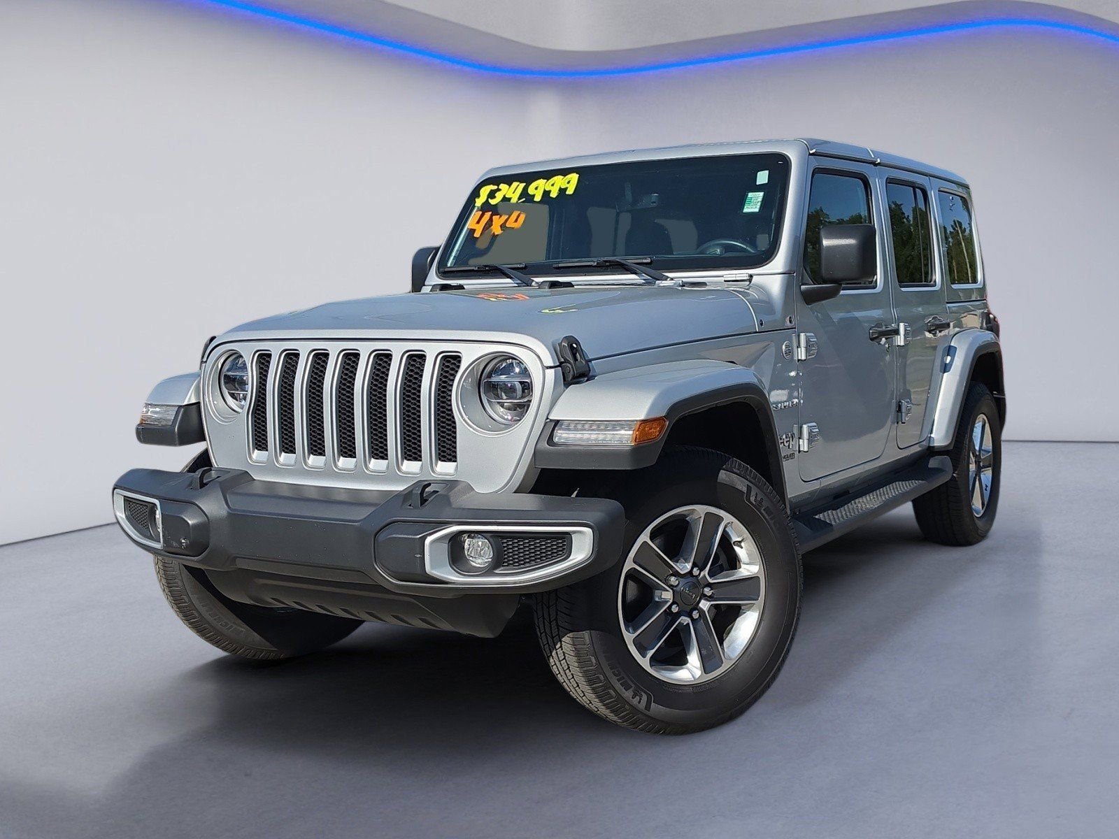 Used 2022 Jeep Wrangler Unlimited Sahara w/ LED Lighting Group video 2