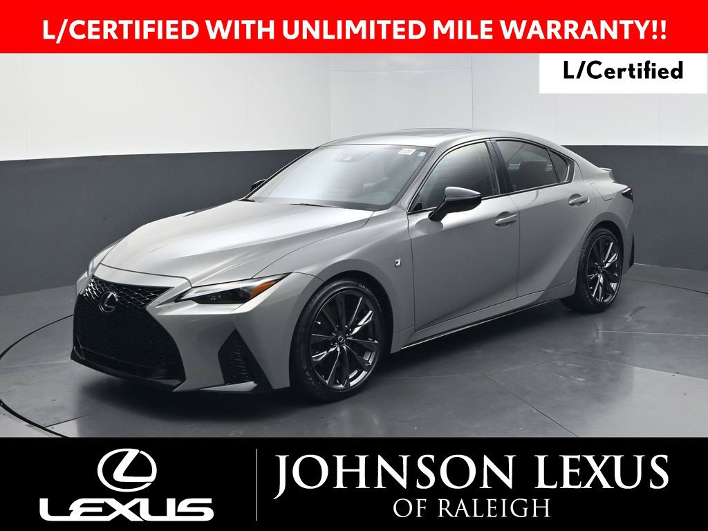 Certified 2025 Lexus IS 350 F Sport w/ Navigation Package RWD image 1