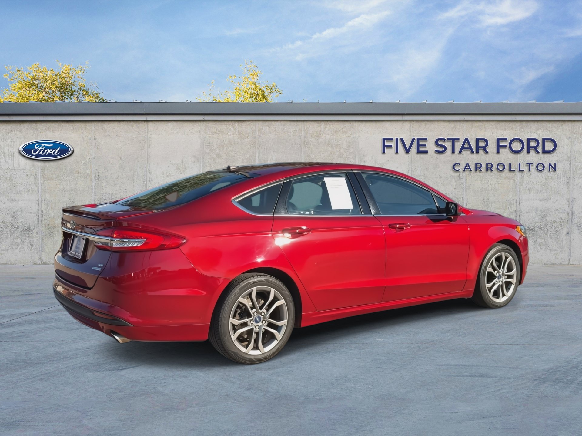 Certified 2017 Ford Fusion SE w/ Equipment Group 201A FWD image 8