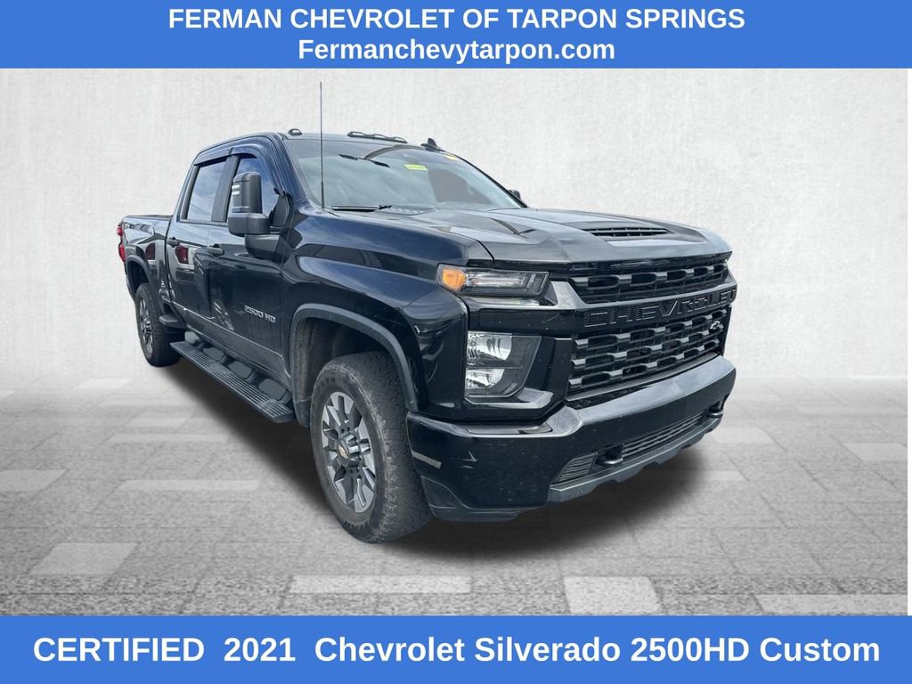 Used 2021 Chevrolet Silverado 2500 Custom w/ Custom Value Package AWD/4WD image 1