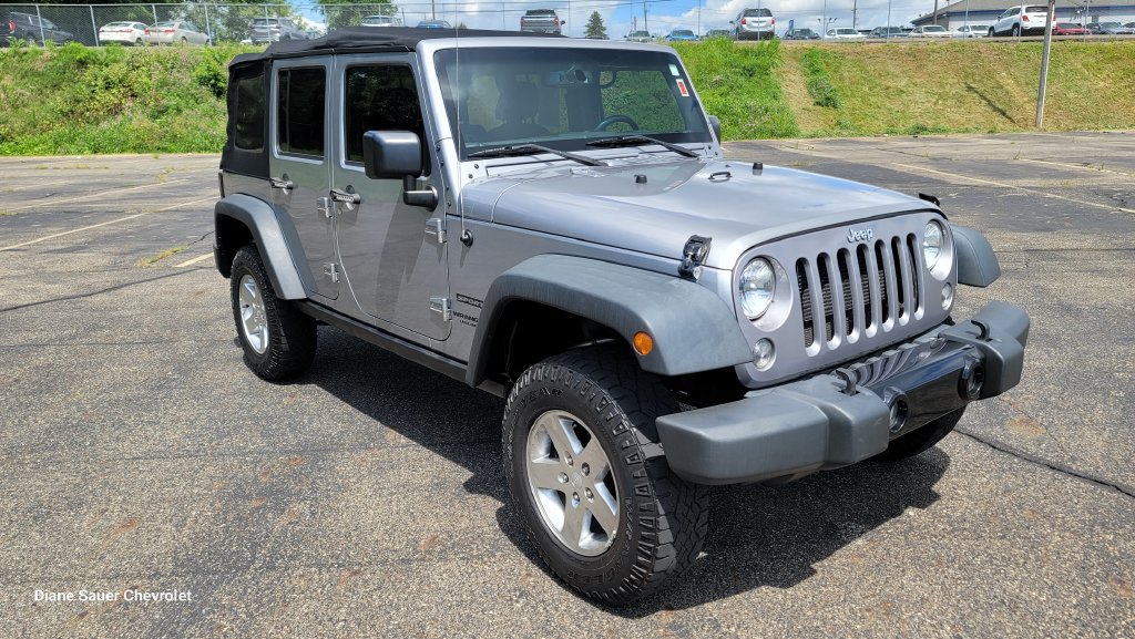 Used 2016 Jeep Wrangler Unlimited Sport w/ Quick Order Package 24S AWD/4WD image 16