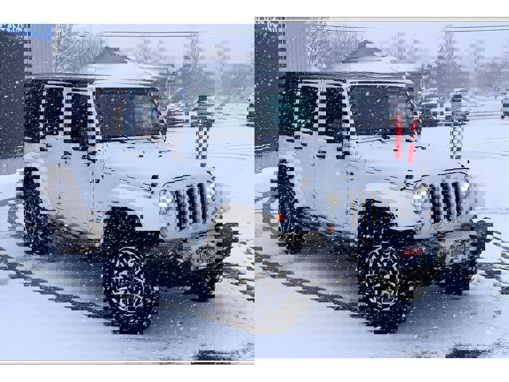 Used 2017 Jeep Wrangler Unlimited Sahara w/ LED Lighting Group image 2