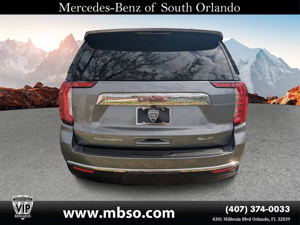 Used 2021 GMC Yukon SLT w/ Rear Media and Nav Package image 19