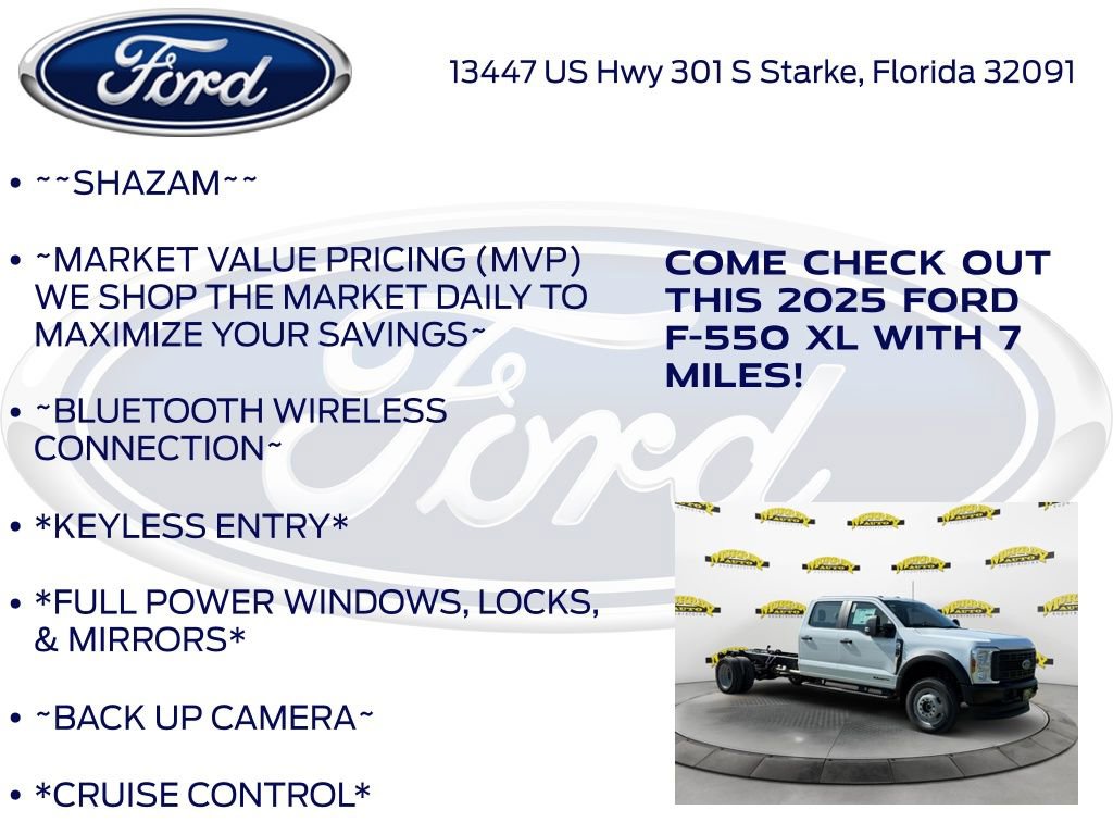 New 2025 Ford F550 4x4 Crew Cab Super Duty image 5