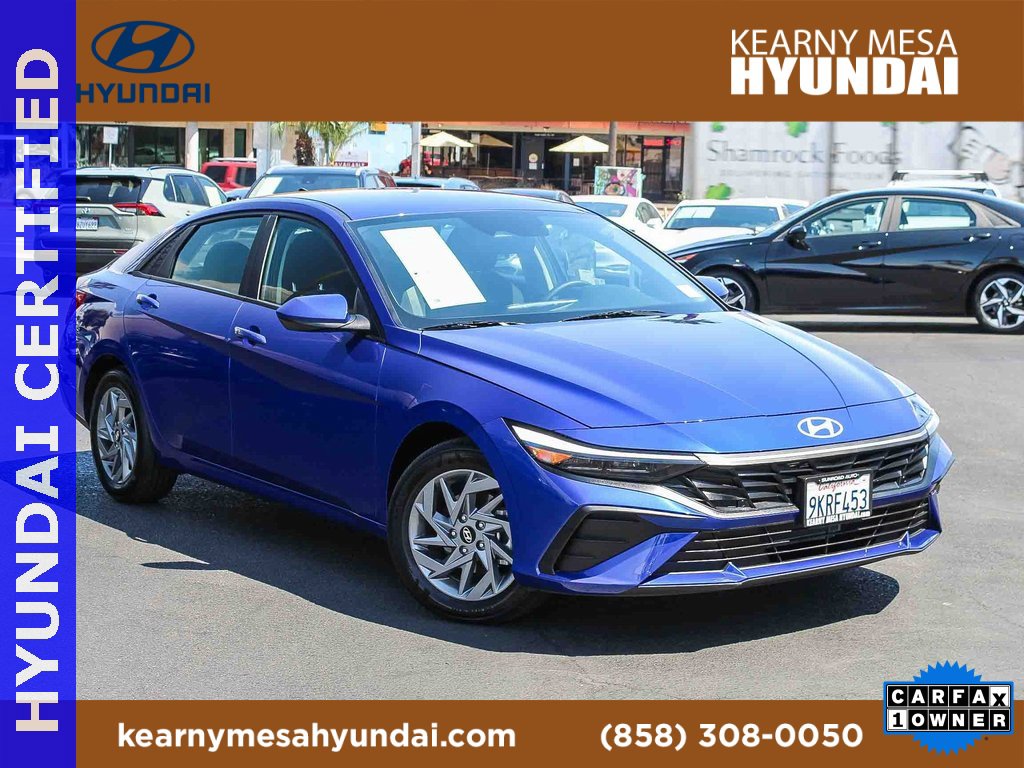 Certified 2024 Hyundai Elantra SEL