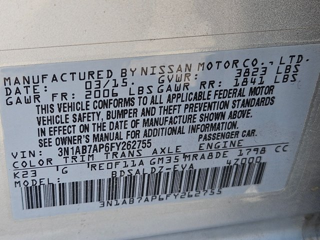 Used 2015 Nissan Sentra SV FWD image 15