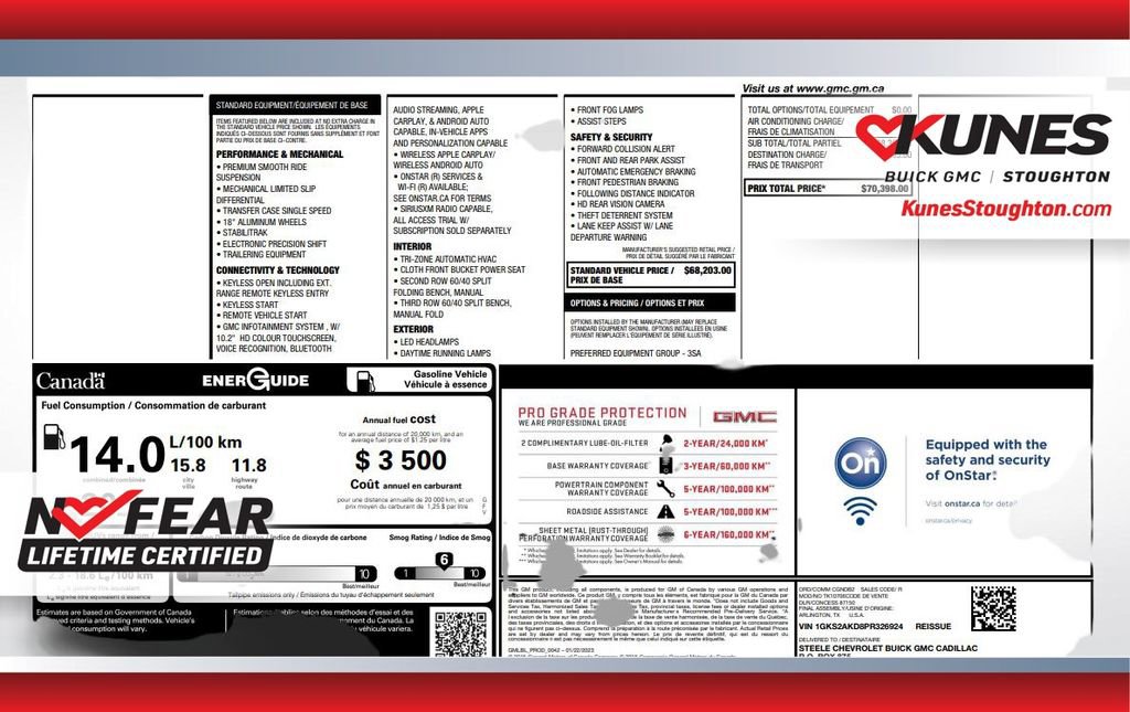 Used 2023 GMC Yukon SLE image 1