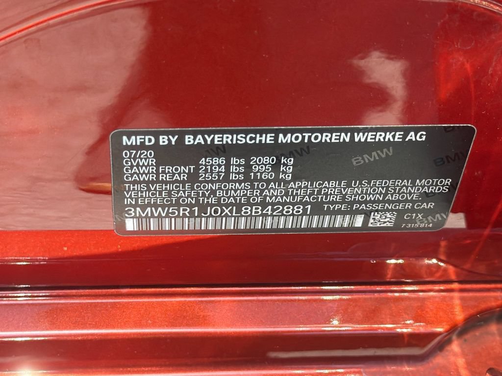 Used 2020 BMW 330i Sedan w/ Driving Assistance Package RWD image 29