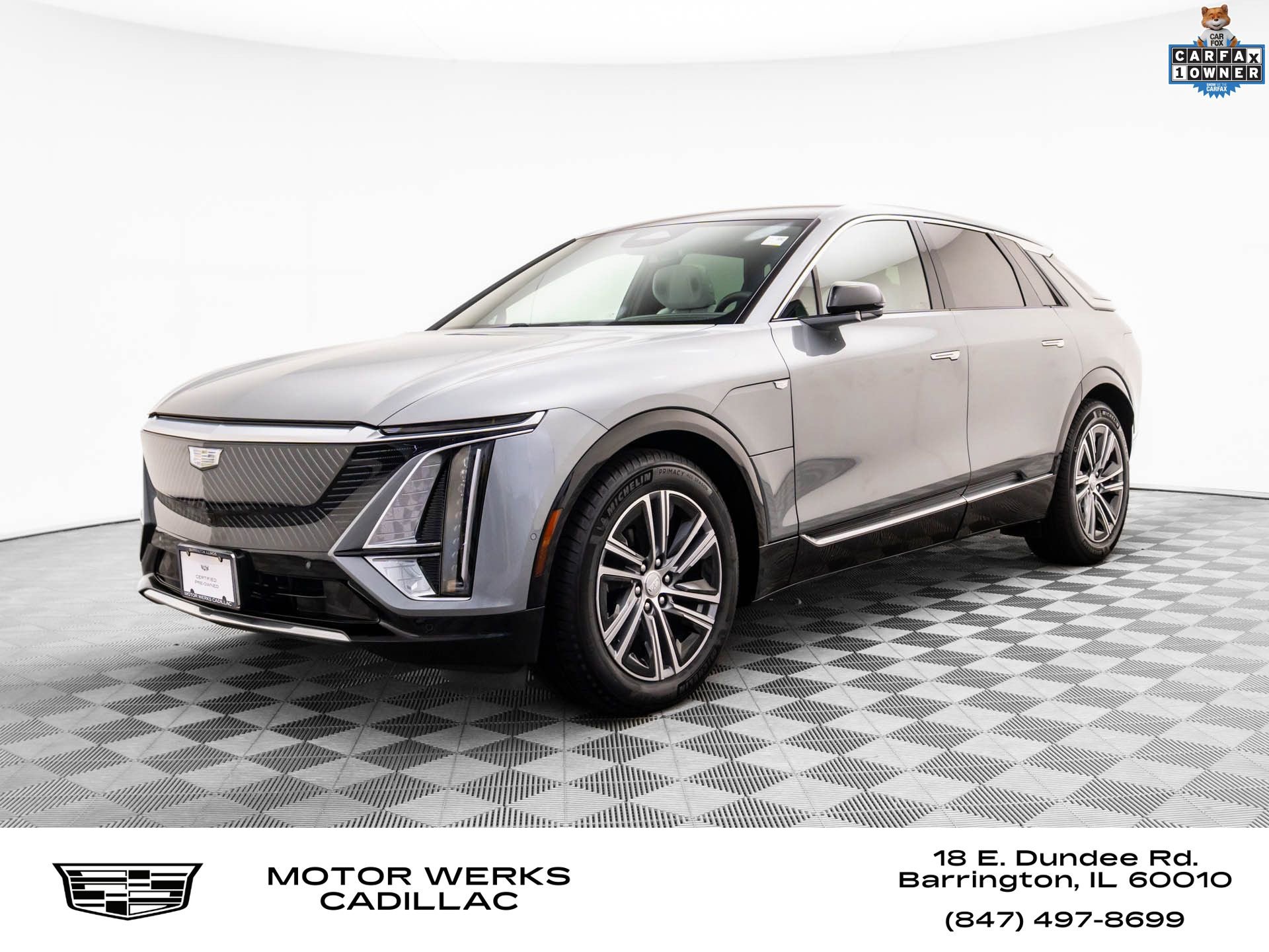 Certified 2024 Cadillac Lyriq Luxury w/ LPO, Floor Liner Package image 1