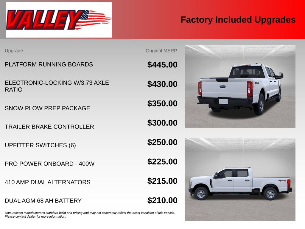 New 2026 Ford F350 XL w/ Snow Plow Prep Package AWD/4WD image 4