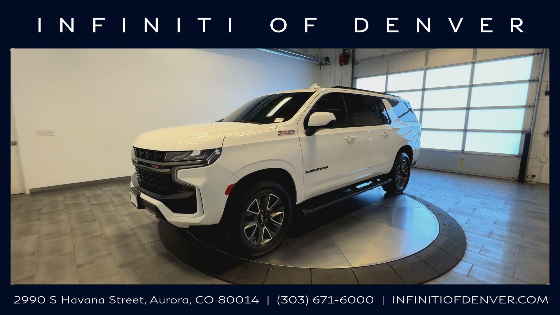 Used 2021 Chevrolet Suburban Z71 w/ Rear Media and Nav Package