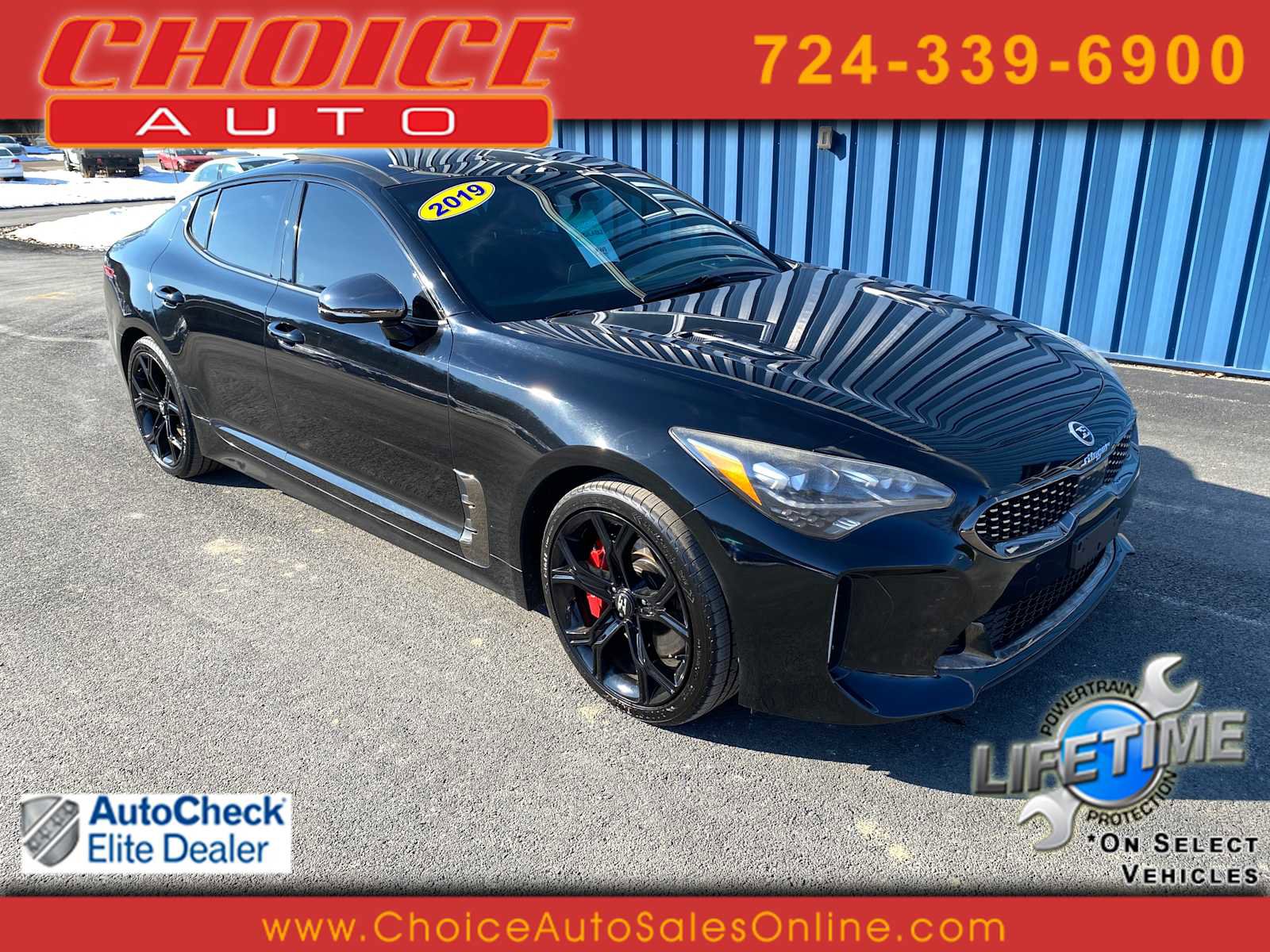Used 2019 Kia Stinger GT2 AWD/4WD image 1