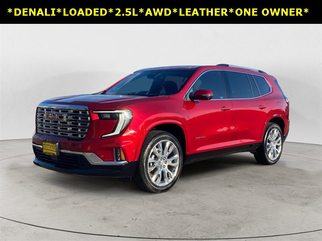 Certified 2024 GMC Acadia Denali w/ Super Cruise Package