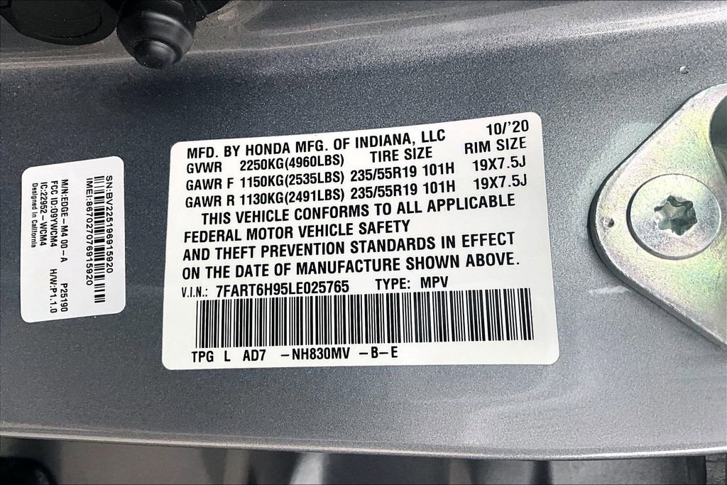 Used 2020 Honda CR-V Touring image 18