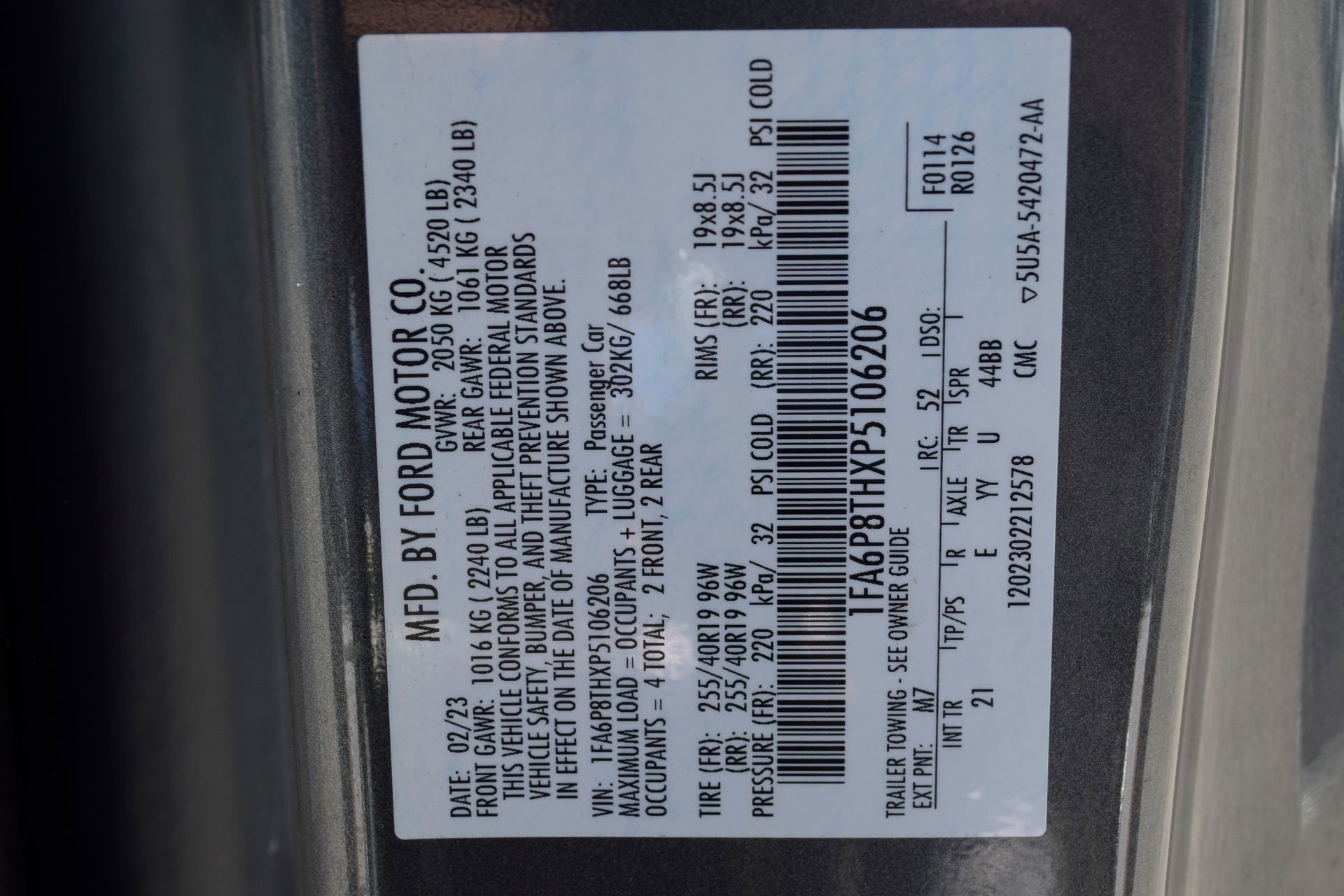 Used 2023 Ford Mustang EcoBoost w/ Equipment Group 101A image 26