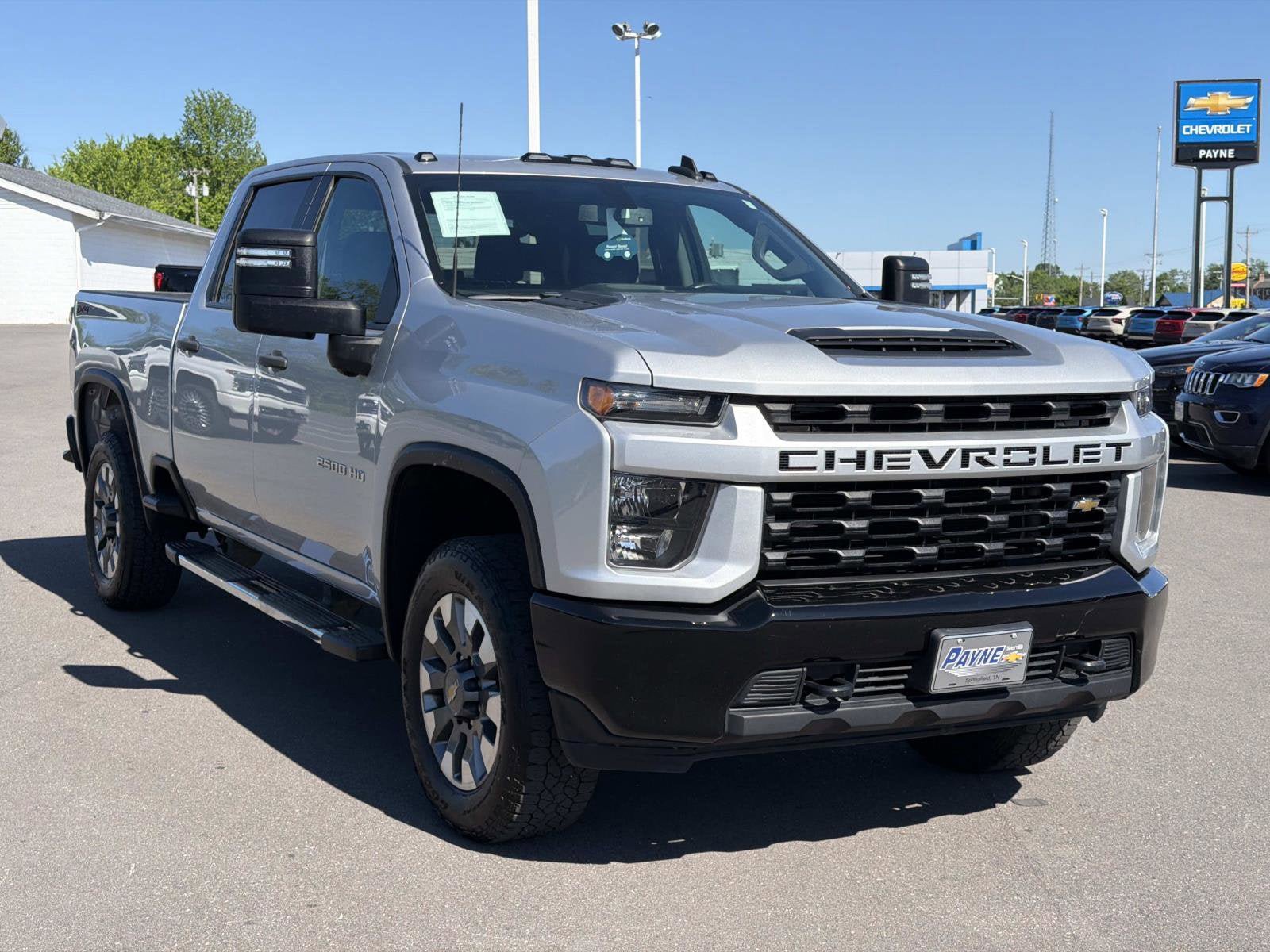 Certified 2022 Chevrolet Silverado 2500 Custom w/ Custom Value Package AWD/4WD image 1