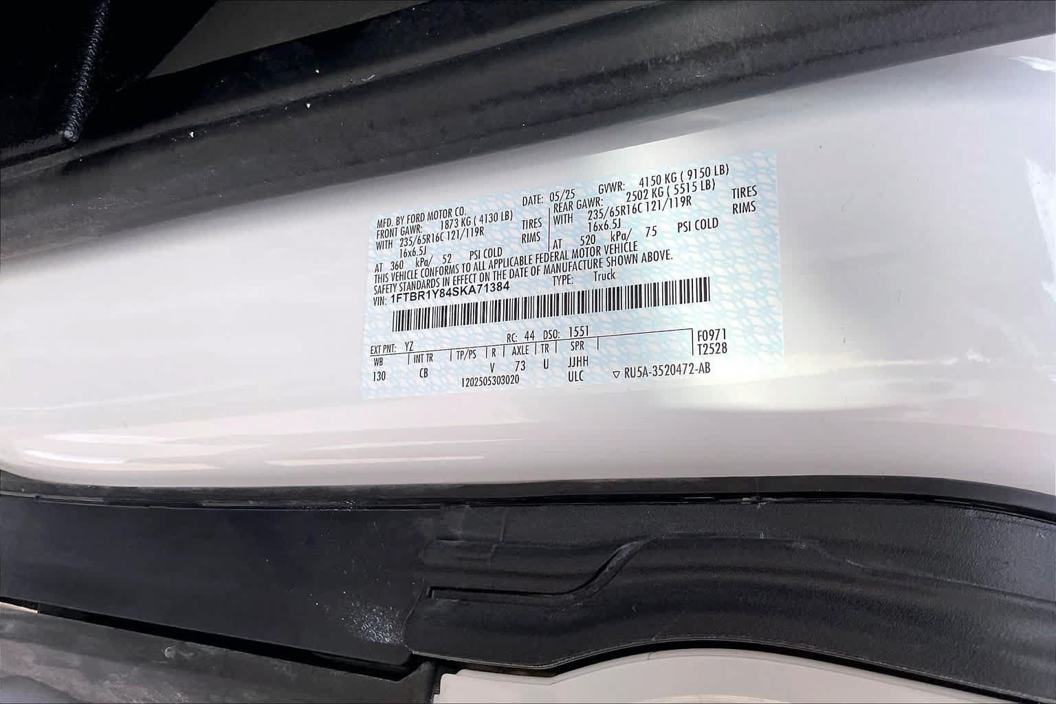 Used 2025 Ford Transit 250 Low Roof w/ Exterior Upgrade Package RWD image 32