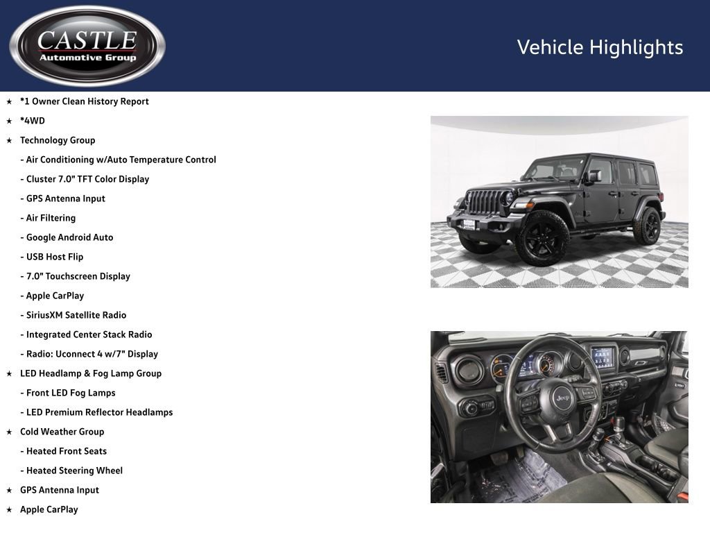 Used 2021 Jeep Wrangler Unlimited Sport image 4