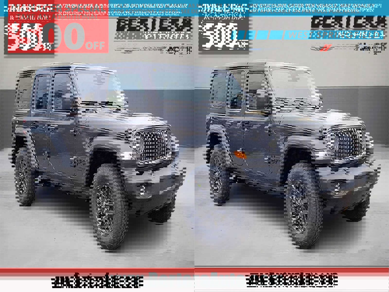 New 2026 Jeep Wrangler Unlimited Sport