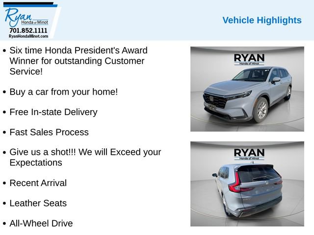 Used 2024 Honda CR-V EX-L image 2