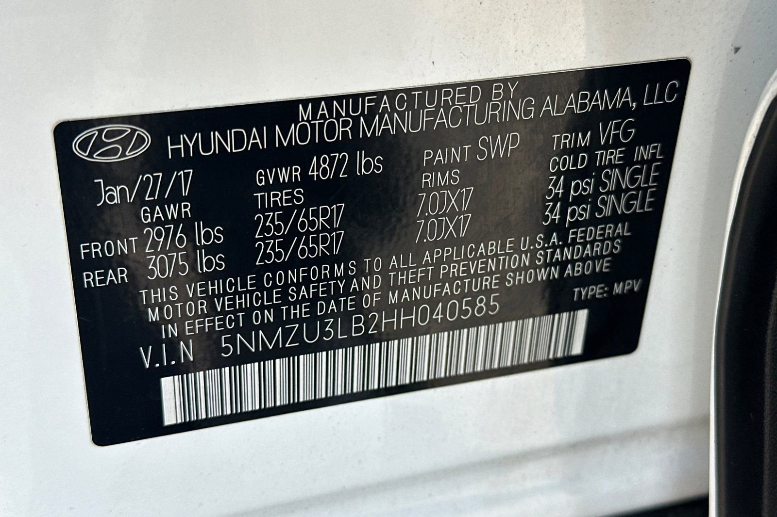 Used 2017 Hyundai Santa Fe Sport FWD image 38