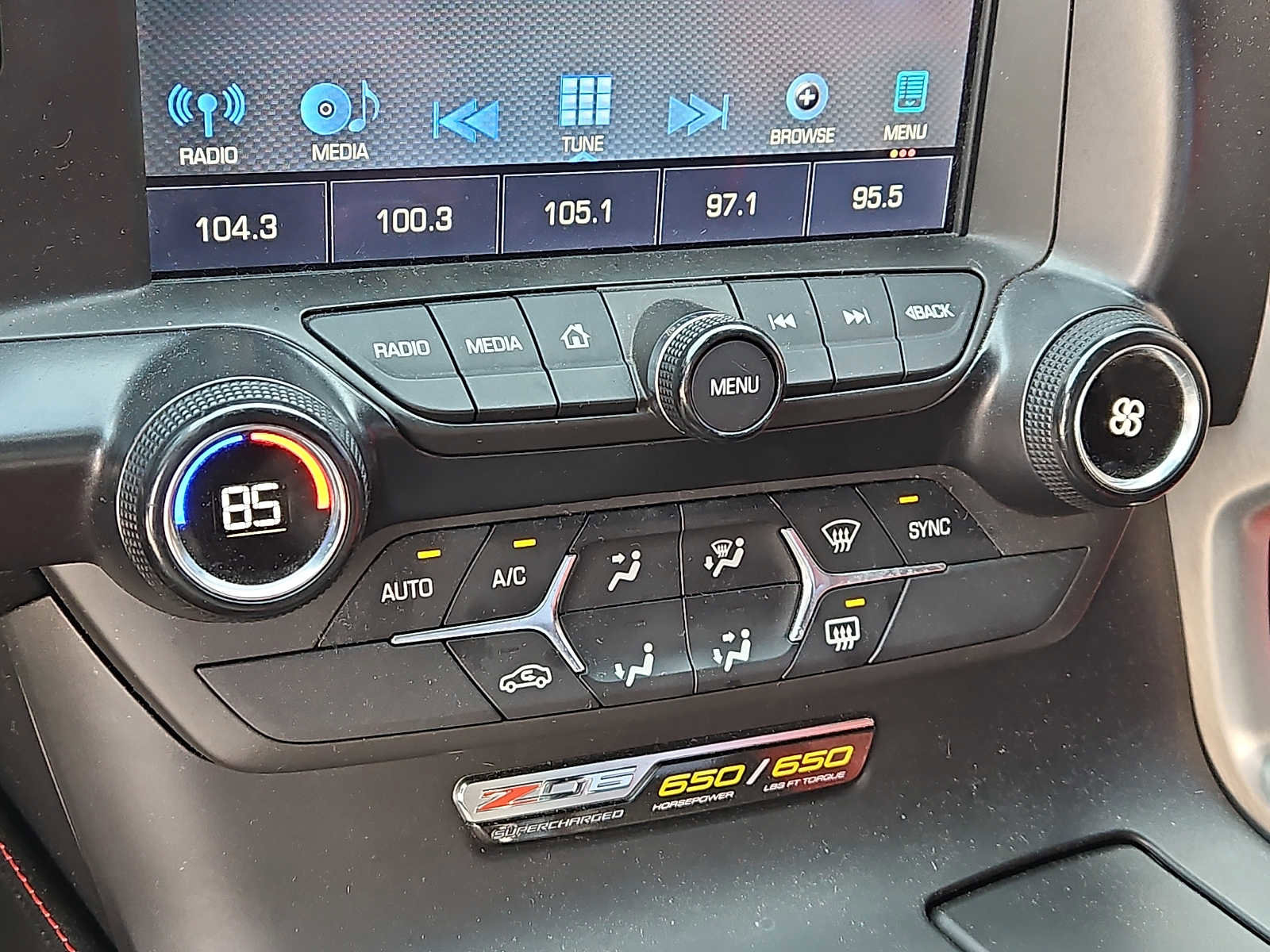 Certified 2016 Chevrolet Corvette Z06 w/ LPO, Appearance Package image 15