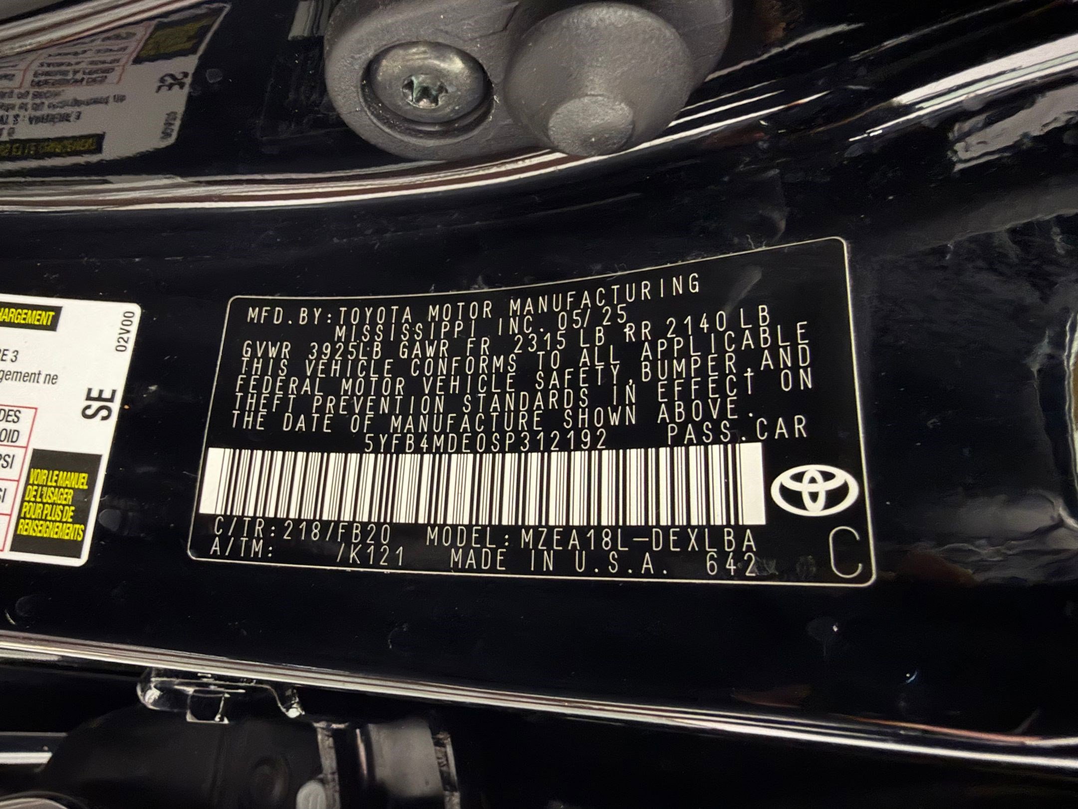 Used 2025 Toyota Corolla LE FWD image 16