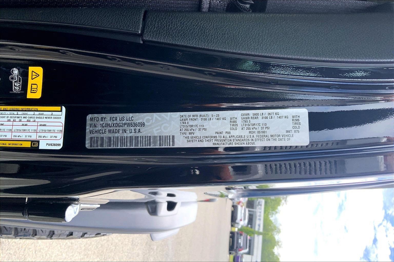 Certified 2023 Jeep Wrangler Unlimited Sport AWD/4WD image 31