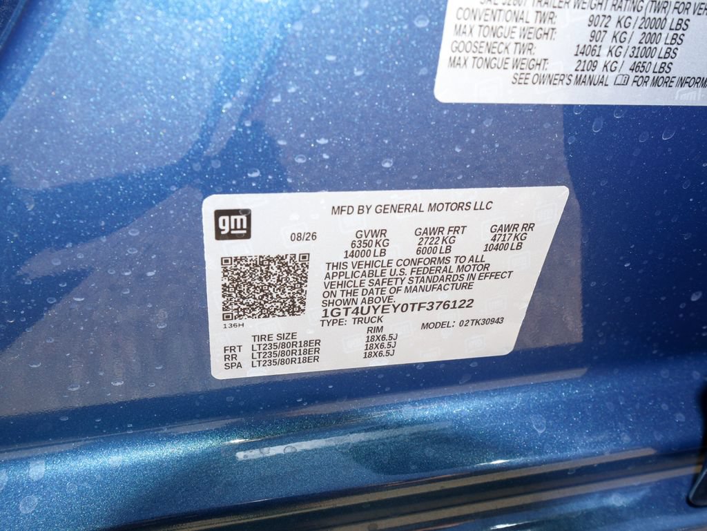 New 2026 GMC Sierra 3500 Denali Ultimate AWD/4WD image 36