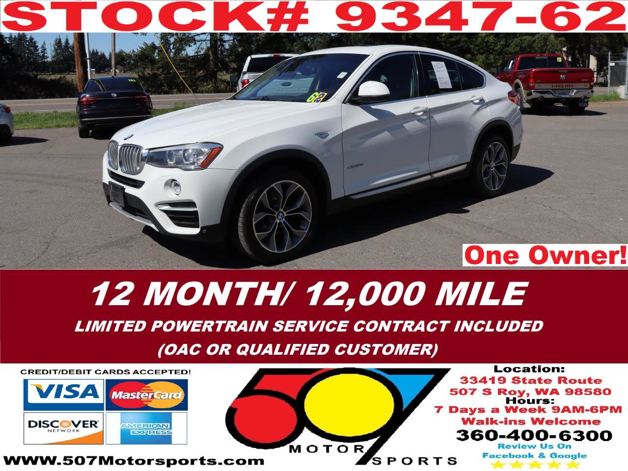 Used 2015 BMW X4 xDrive28i image 2