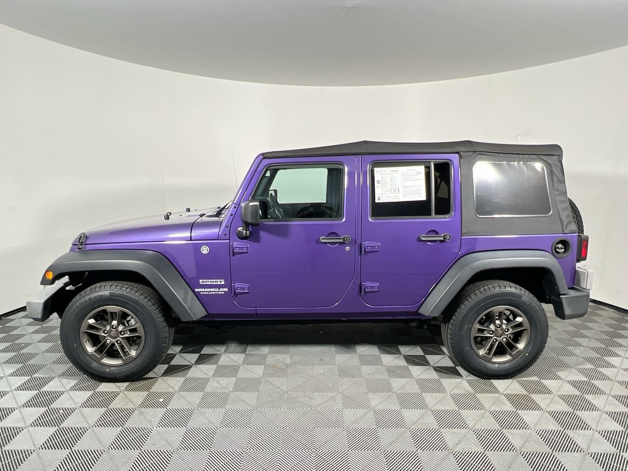 Used 2017 Jeep Wrangler Unlimited Sport w/ Quick Order Package 24S image 6