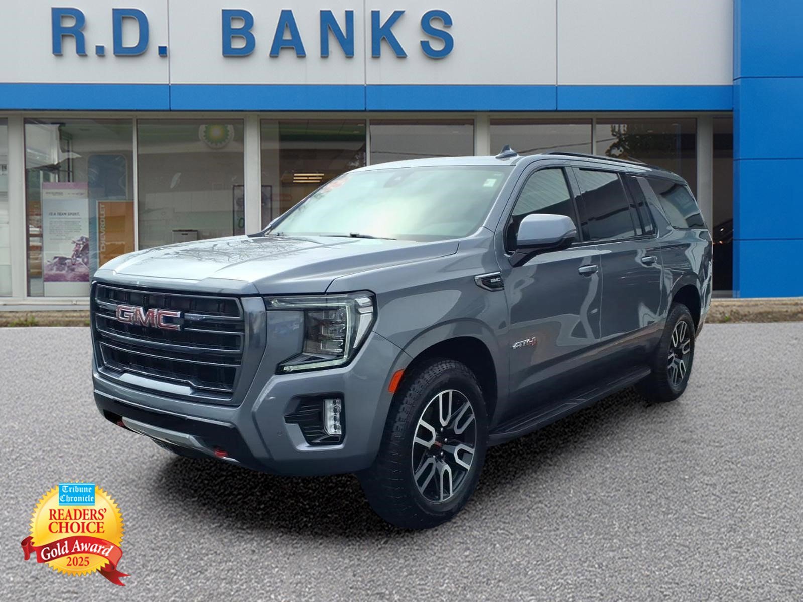 Certified 2022 GMC Yukon XL AT4 w/ Max Trailering Package AWD/4WD image 1
