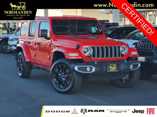 Certified 2024 Jeep Wrangler Unlimited Sahara AWD/4WD image 1