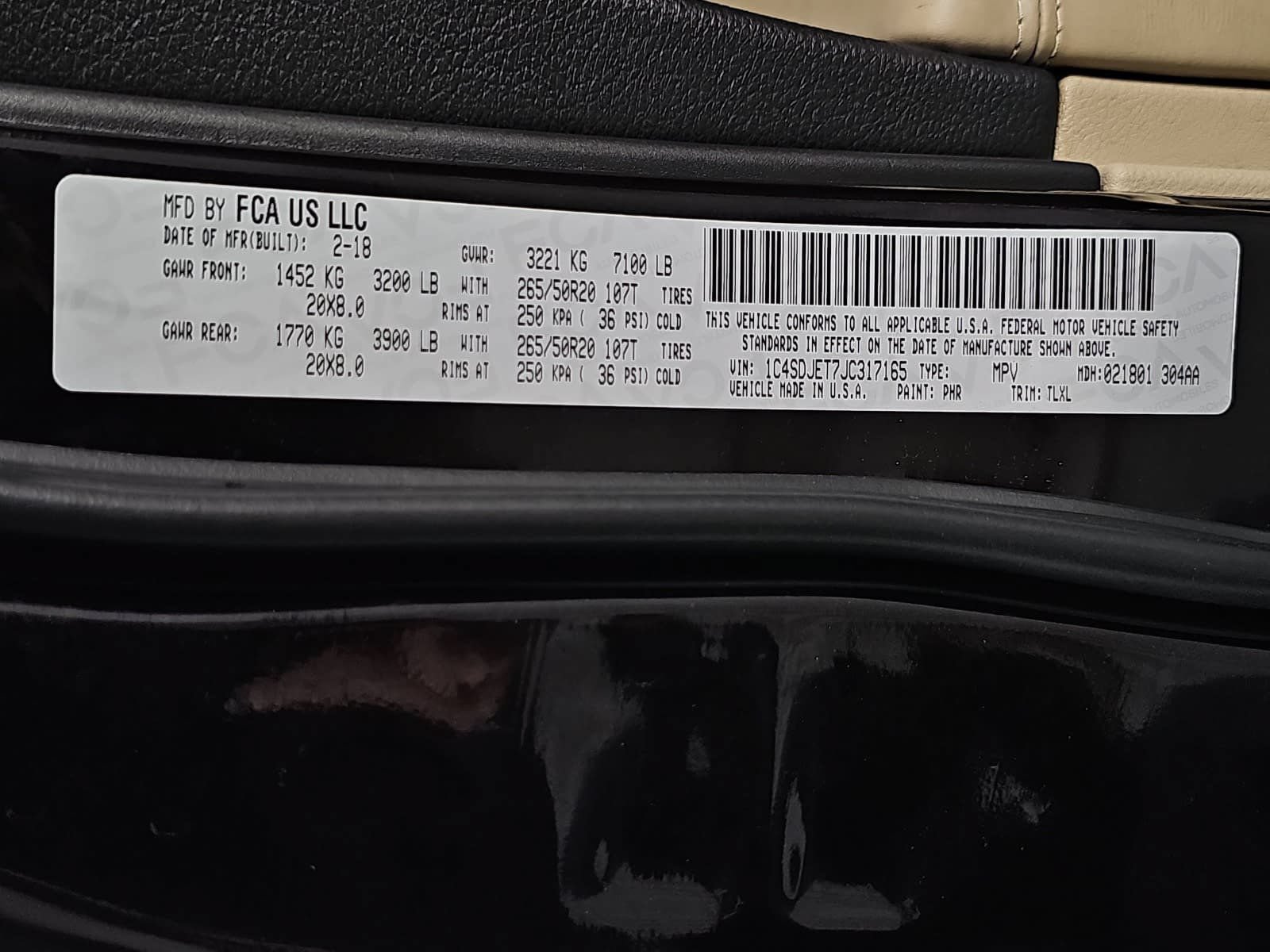 Used 2018 Dodge Durango Citadel w/ Technology Group AWD/4WD image 32