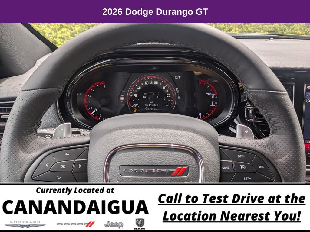 New 2026 Dodge Durango GT w/ Blacktop Package AWD/4WD image 13