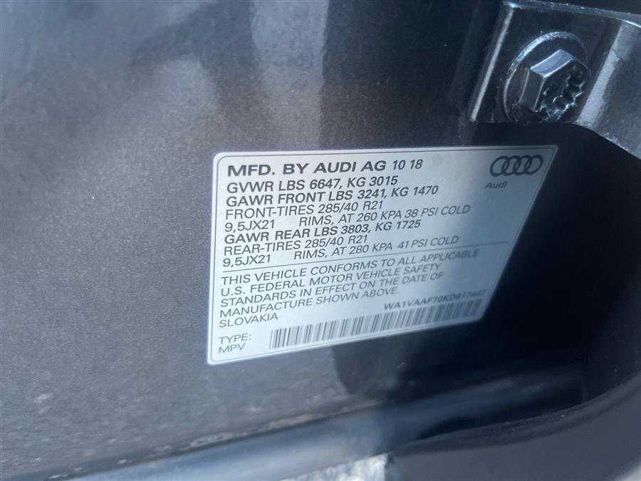 Used 2019 Audi Q7 3.0T Prestige w/ Prestige Package image 8