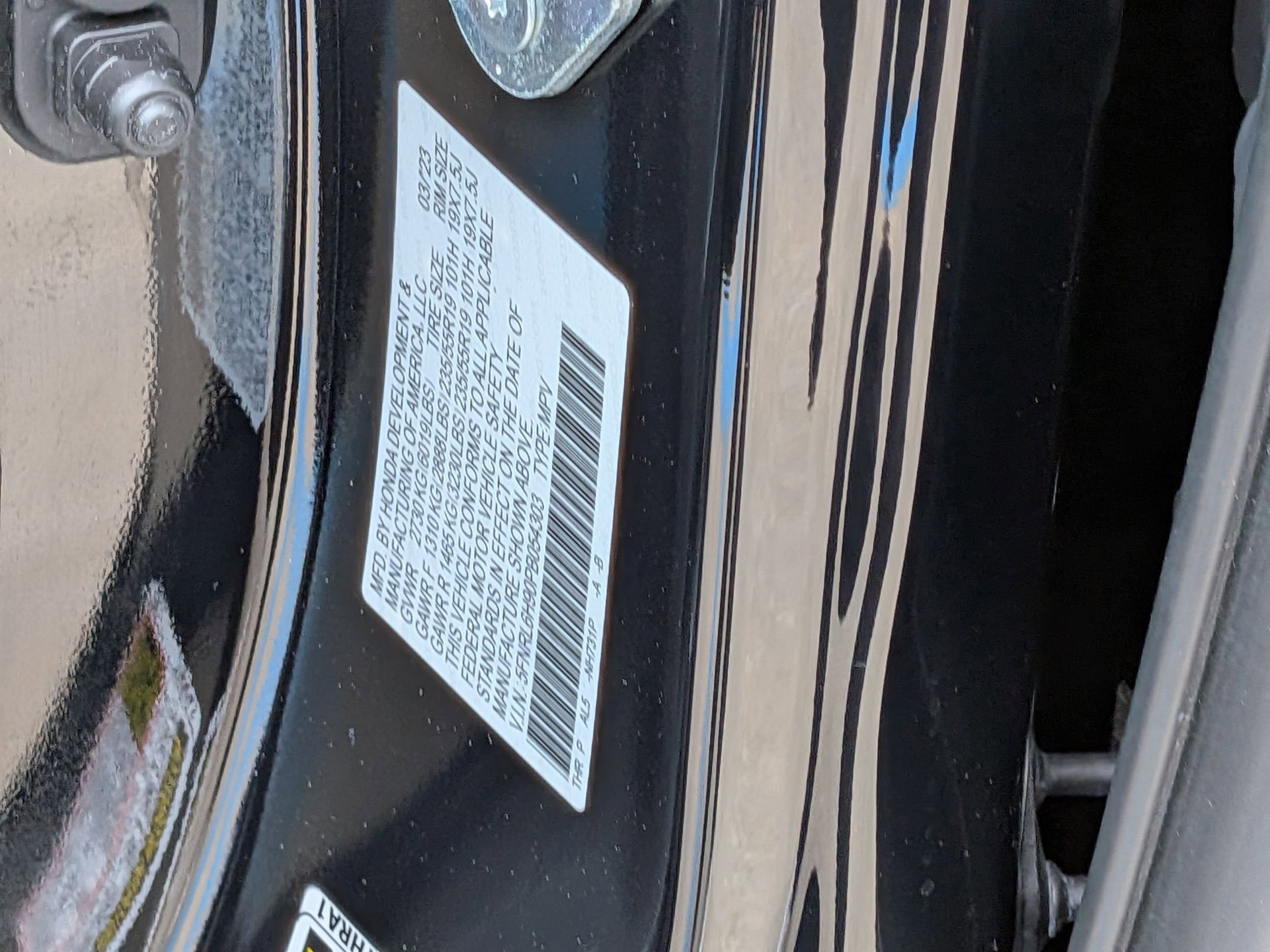 Certified 2023 Honda Odyssey Elite image 36