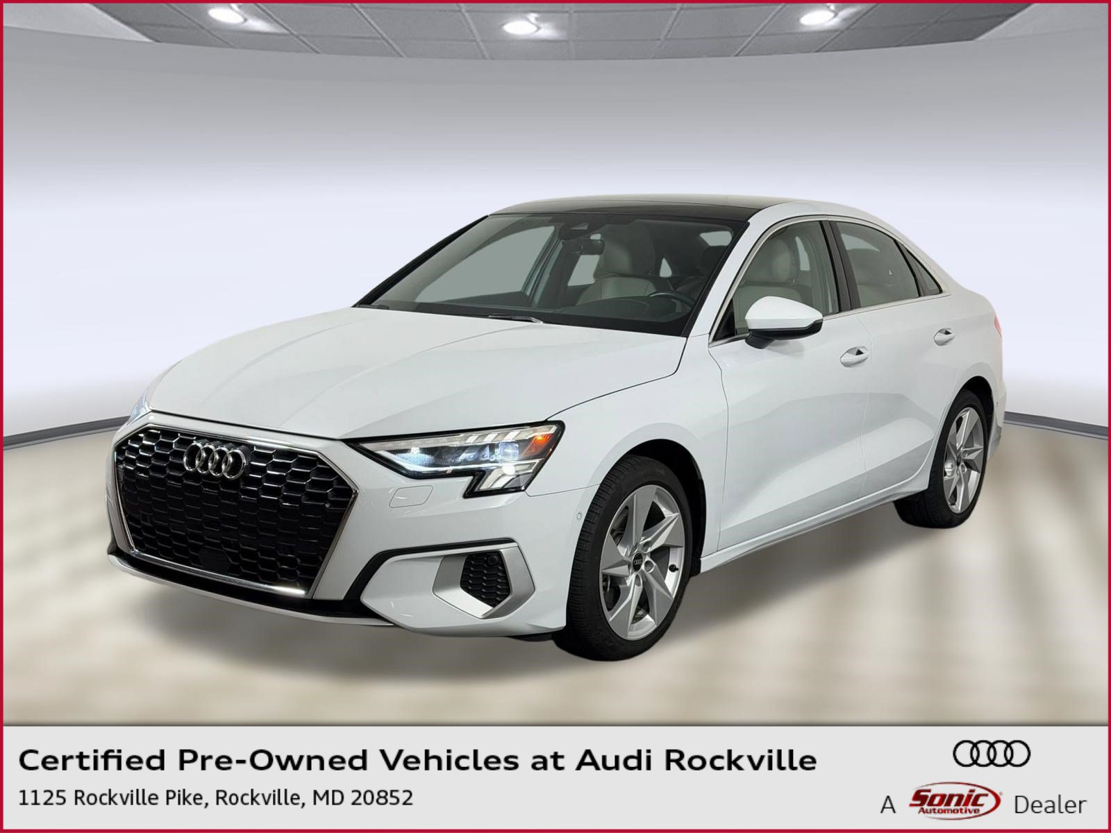 Certified 2023 Audi A3 2.0T Premium w/ Convenience Package