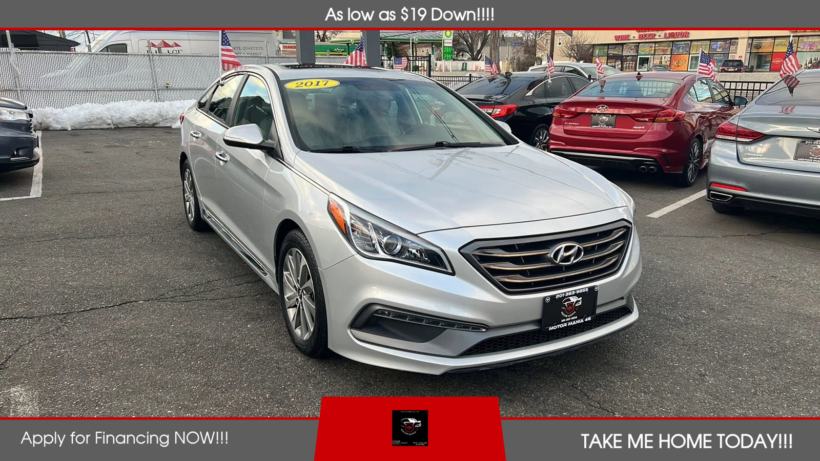Used 2017 Hyundai Sonata Sport w/ Value Edition Package 02 image 7