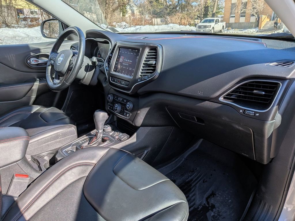 Certified 2021 Jeep Cherokee Trailhawk w/ Sun, Sound & Nav Group image 25