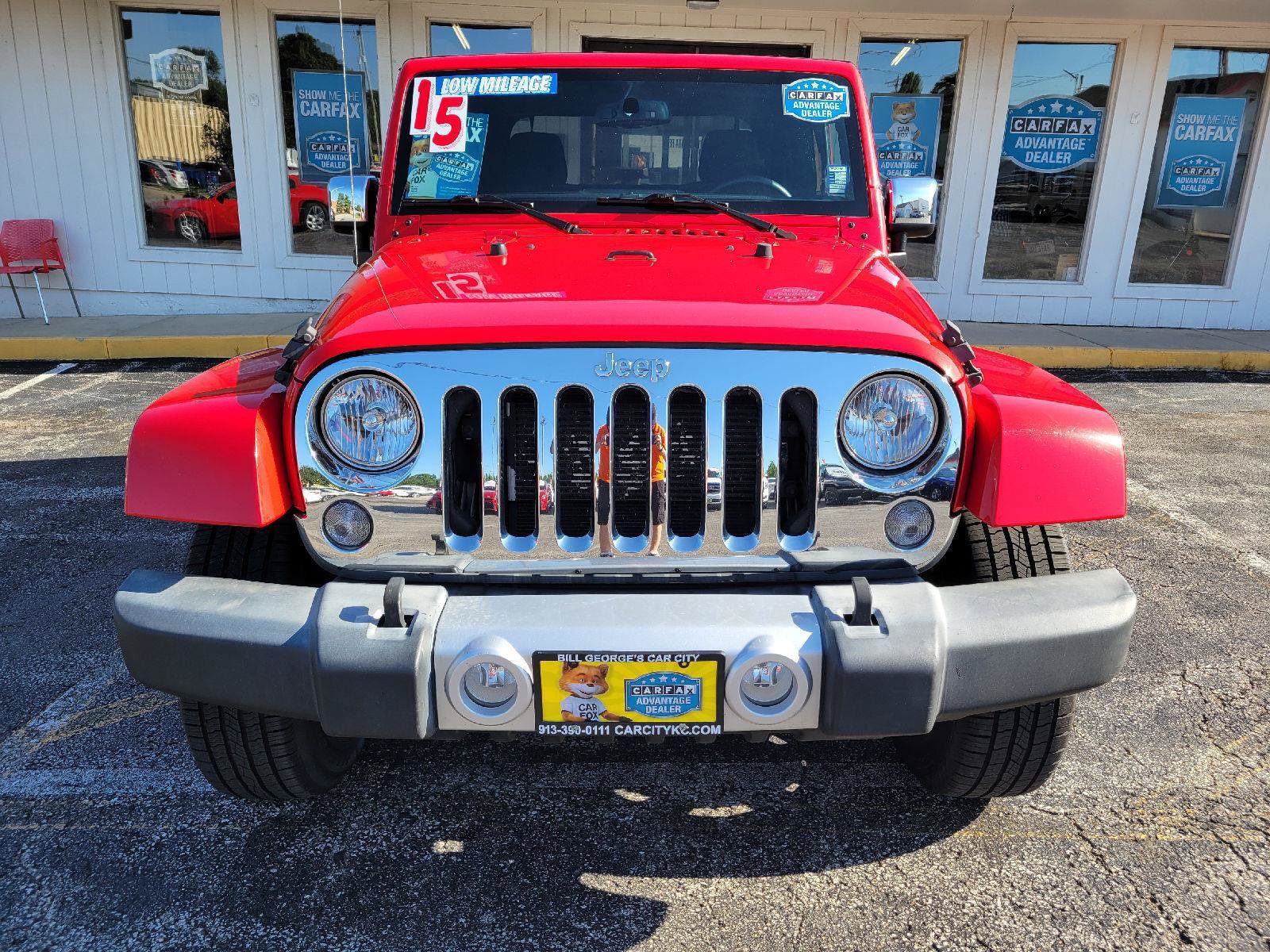 Used 2015 Jeep Wrangler Sahara w/ Mopar Chrome Edition Group AWD/4WD image 2
