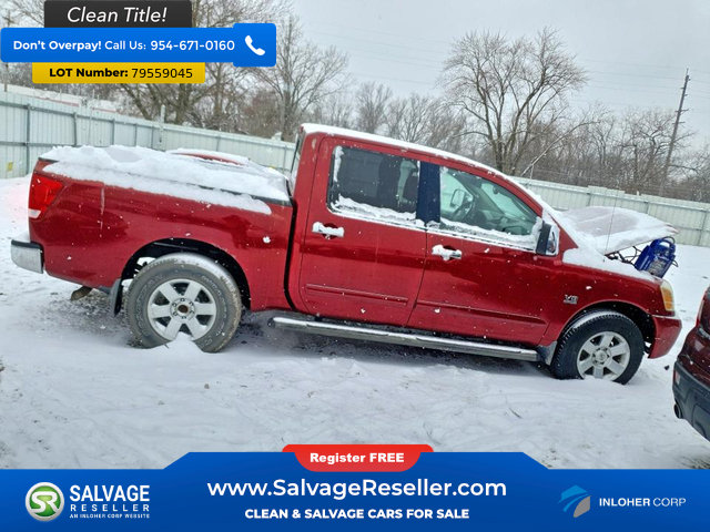 Used 2004 Nissan Titan LE w/ (NAV) Nissan Navigation Pkg AWD/4WD image 5