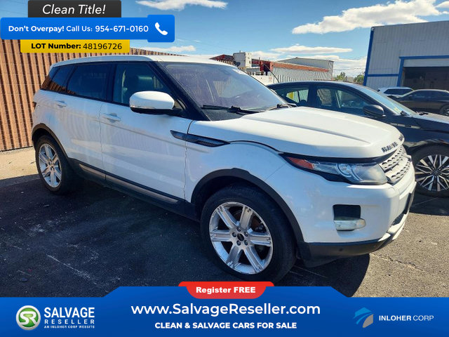 Used 2012 Land Rover Range Rover Evoque Pure Premium AWD/4WD image 5