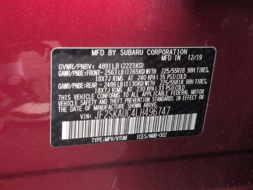 Used 2020 Subaru Forester Limited AWD/4WD image 38