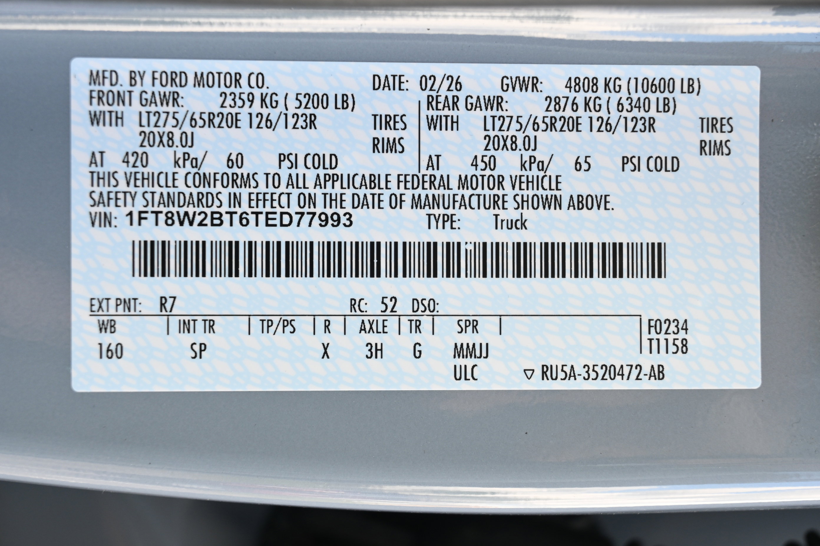 New 2026 Ford F250 King Ranch w/ Chrome Package image 15