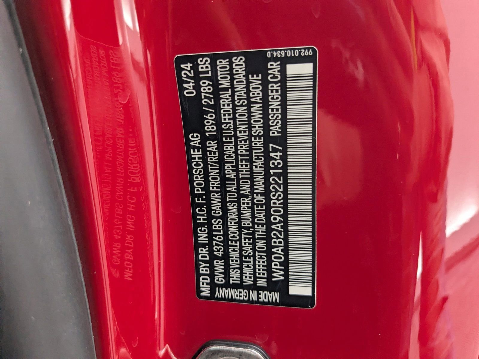 Certified 2024 Porsche 911 Carrera S image 25