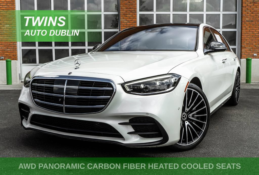 Used 2021 Mercedes-Benz S 580 4MATIC Sedan w/ AMG Line image 1