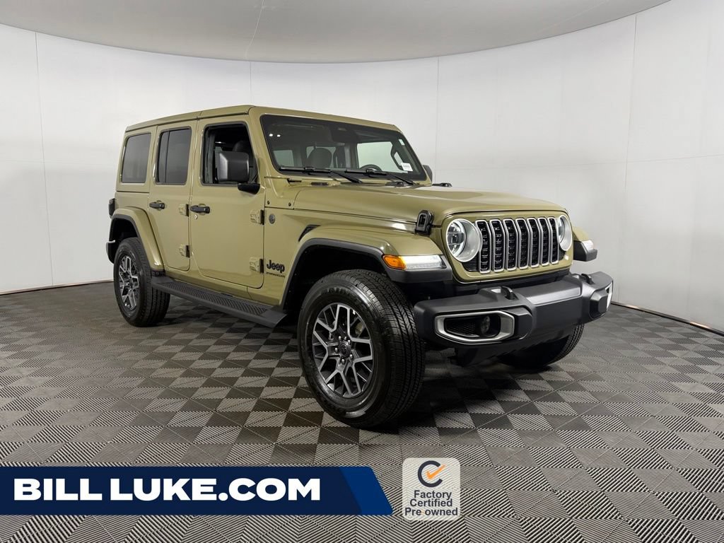 Certified 2026 Jeep Wrangler Unlimited Sahara